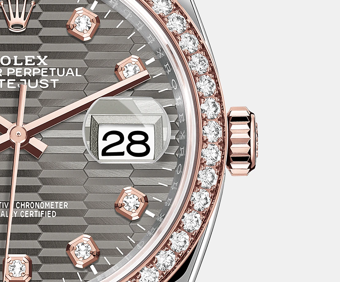 Rolex Datejust 36mm, Oystersteel and 18k Everose Gold, Ref# 126281rbr-0030 - Image 4