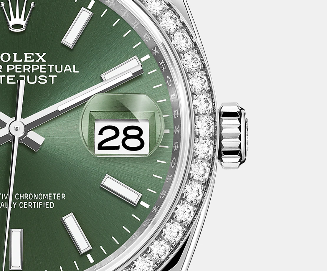 Rolex Datejust 36mm, Oystersteel and 18k White Gold, Ref# 126284rbr-0044 - Image 4