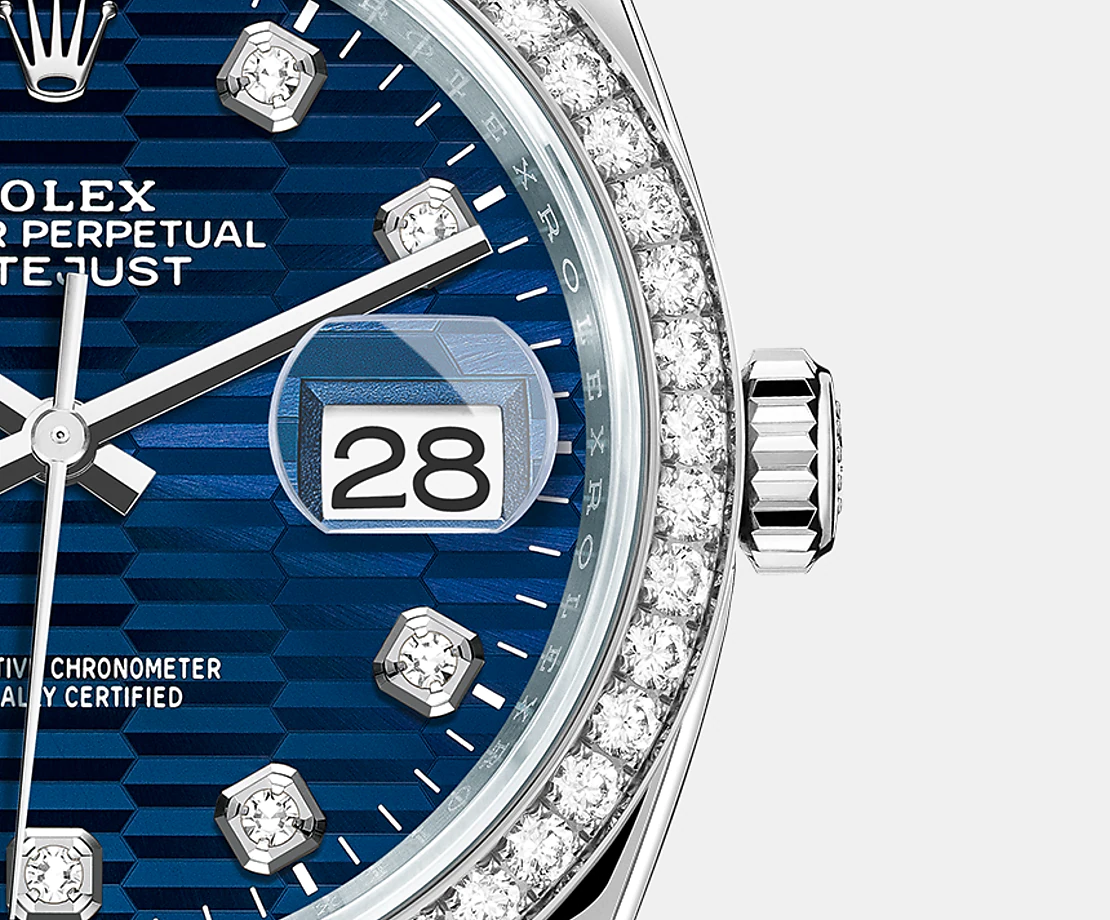 Rolex Datejust 36mm, Oystersteel and 18k White Gold, Ref# 126284rbr-0050 - Image 4