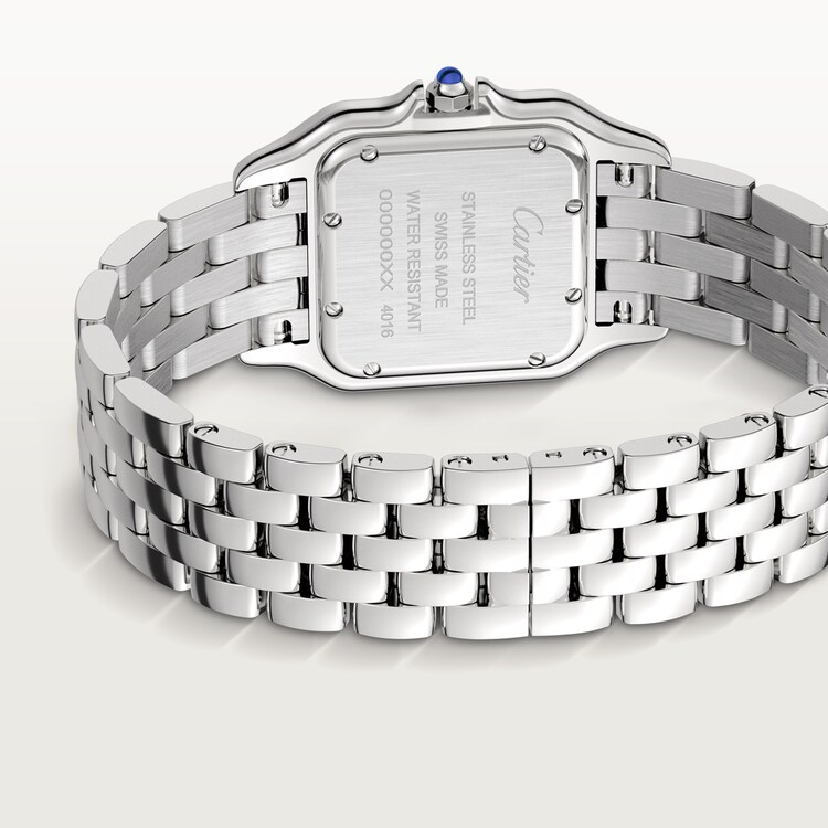 Unworn Cartier Panthère de Cartier, Stainless Steel, Diamonds, 29mm x 37mm, Ref# W4PN0018, box and papers - Image 5