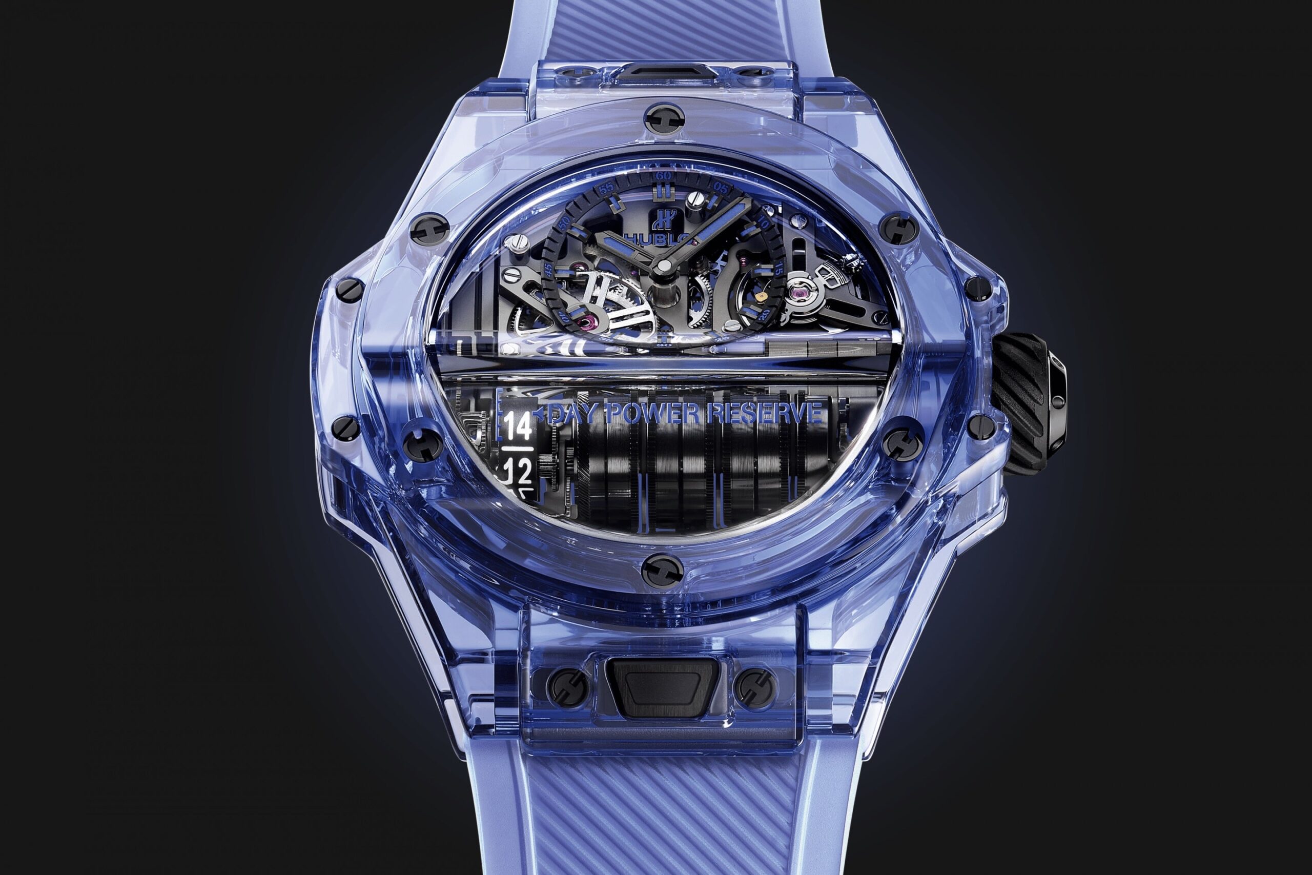 Hublot Big Bang MP-11 POWER RESERVE 14 DAYS BLUE SAPPHIRE Ref# 911.JL.0119.RX - Image 4