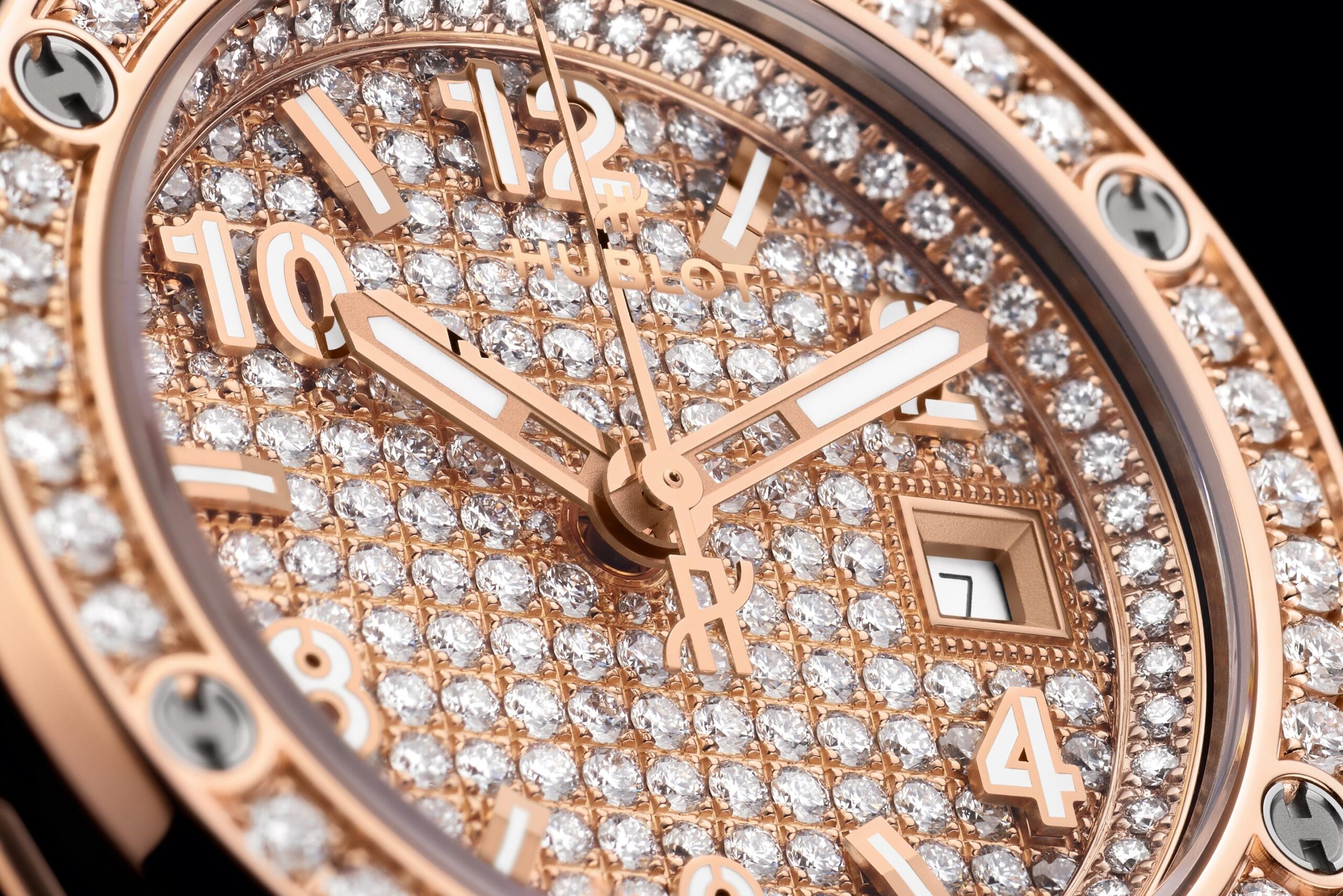 Hublot Big Bang ONE CLICK KING GOLD FULL PAVÉ Ref# 485.OX.9000.RX.1604 - Image 2