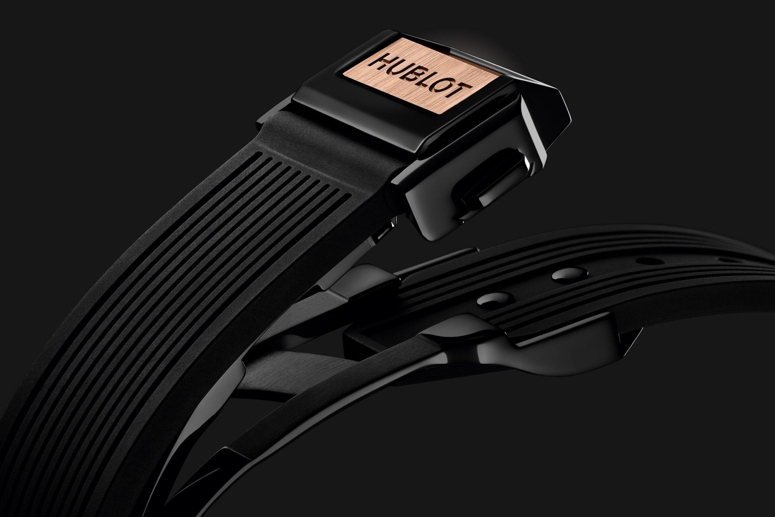 Hublot Big Bang ONE CLICK KING GOLD FULL PAVÉ Ref# 485.OX.9000.RX.1604 - Image 5