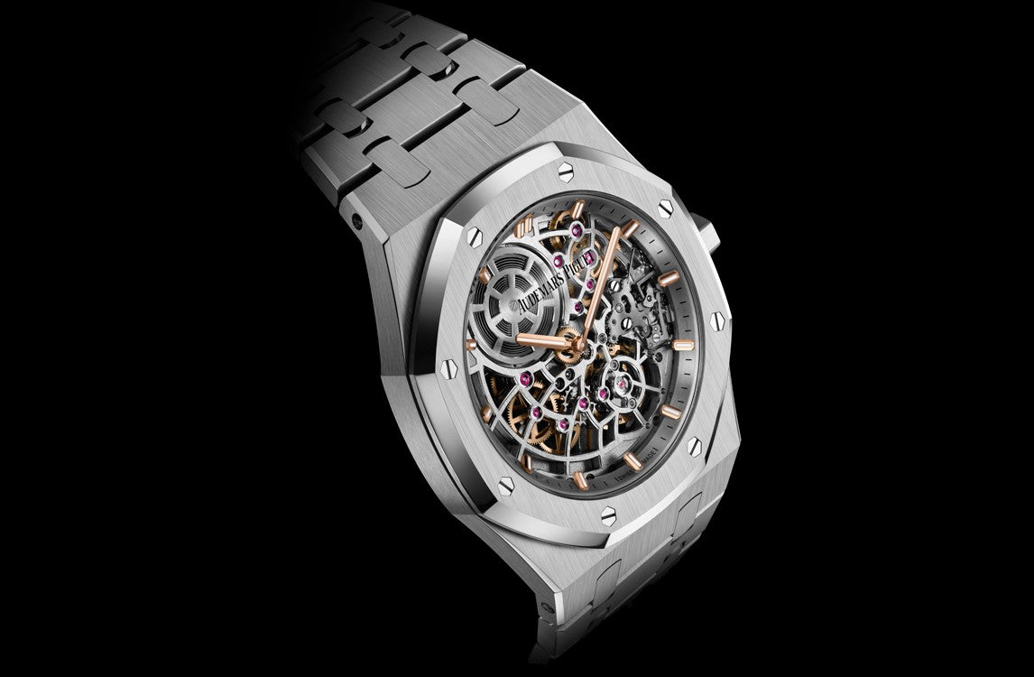 Audemars Piguet Royal Oak "JUMBO" EXTRA-THIN OPENWORKED "50TH ANNIVERSARY" Ref# 16204ST.OO.1240ST.01 - Image 7