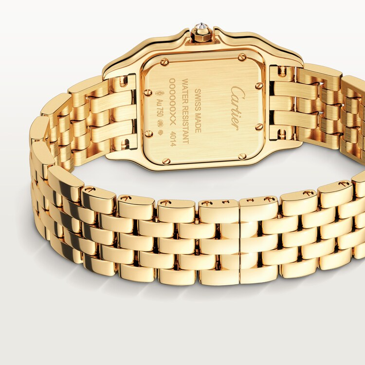 Unworn Cartier Panthère de Cartier Medium, 18k Yellow Gold, Diamonds, 27mm x 36mm, Ref# WJPN0016, box and papers - Image 5