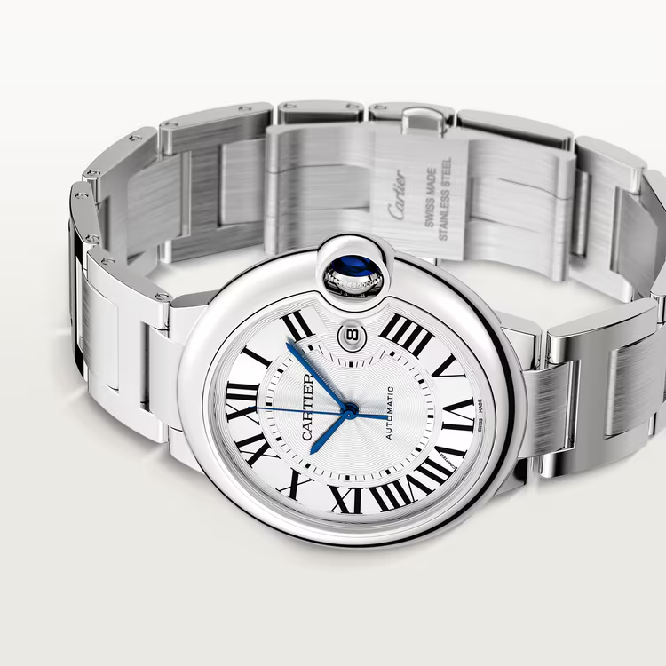 Unworn Cartier Ballon Bleu de Cartier, Stainless Steel, 42mm, Ref# WSBB0049, box and papers - Image 5