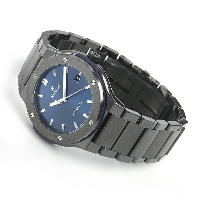 Hublot Classic Fusion Automatic 45mm Ceramic Blue, Ref# 510.CM.7170.CM, Unworn 2025 - Image 4