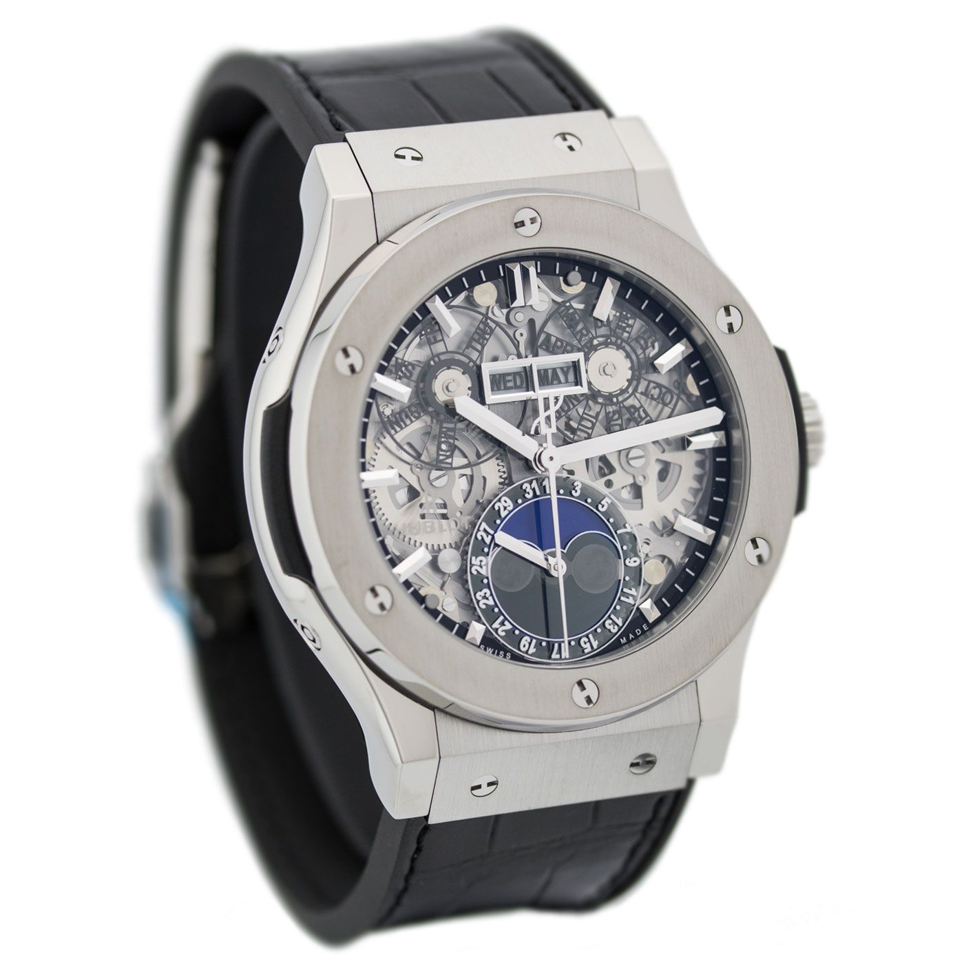 Hublot Classic Fusion Aerofusion Moonphase Titanium 45mm, Ref# 517.NX.0170.LR, Unworn 2025 - Image 5