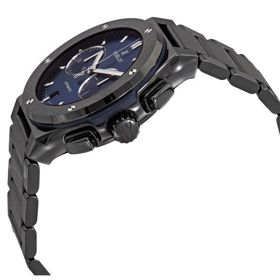 Hublot Classic Fusion Chronograph Automatic 45mm Ceramic Blue, Ref# 520.CM.7170.CM - Image 4