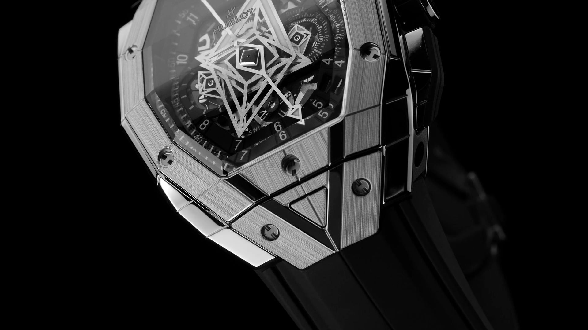Hublot, Spirit of Big Bang Sang Bleu Titanium, 42mm, Limited Edition, Ref# 648.NX.0107.RX.MXM23 - Image 5