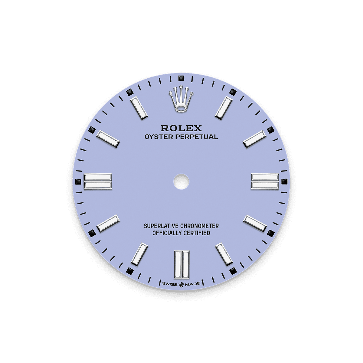 Unworn 2025, Rolex Oyster Perpetual, Oystersteel 36mm, Lavender dial, Domed Oyster, Ref# 126000-0013, box and papers - Image 2