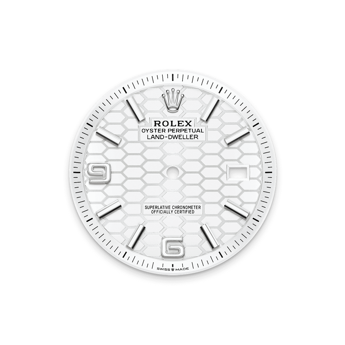 Unworn 2025, Rolex Land-Dweller 40, Oystersteel and 18k White Gold, Intense white dial, Fluted Flat Jubilee, Ref# 127334-0001, box and papers - Image 2