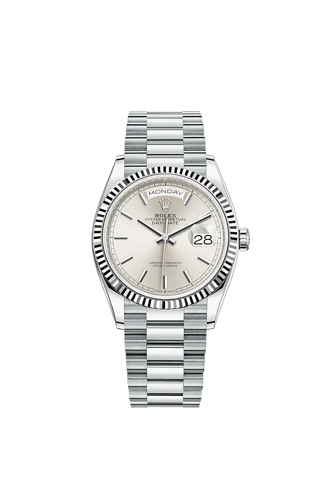 Rolex Day-Date, 36mm, Platinum, Ref# 128236-0001 - Image 2