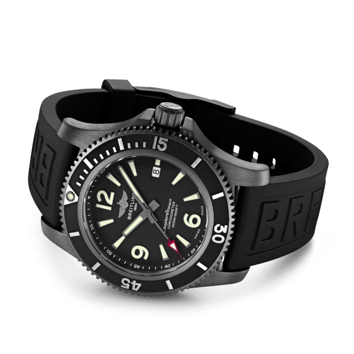 Breitling Superocean Automatic 46 Black Steel DLC-Coated Stainless Steel Ref# M17368B71B1S1 - Image 3