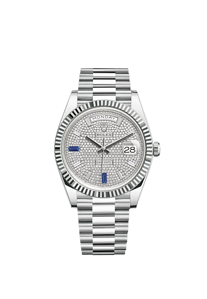 Rolex Day-Date, 40mm, Platinum, Ref# 228236-0009 - Image 2