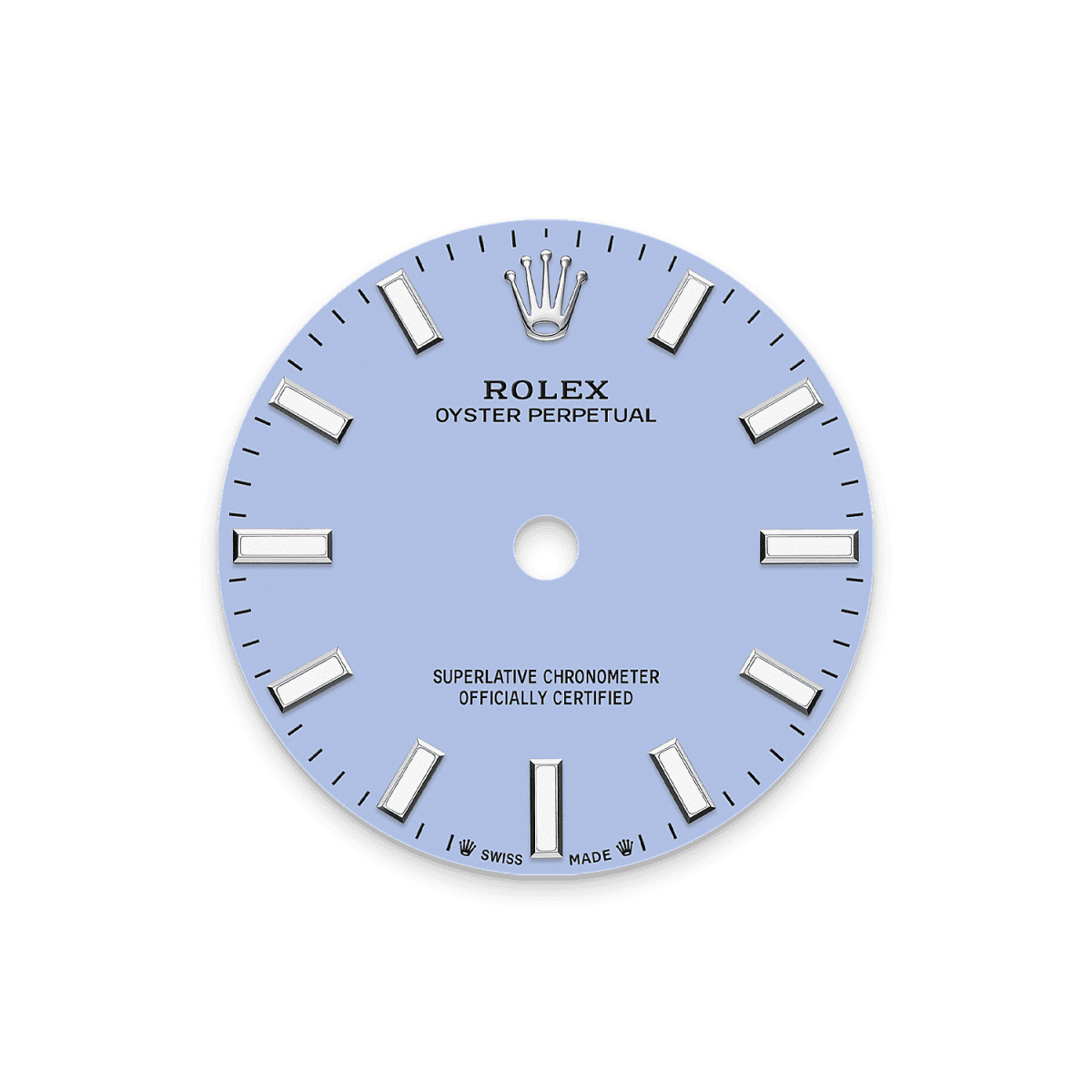 Unworn 2025, Rolex Oyster Perpetual, Oystersteel, 31mm, Lavender dial, Domed Oyster, Ref# 277200-0014, box and papers - Image 2