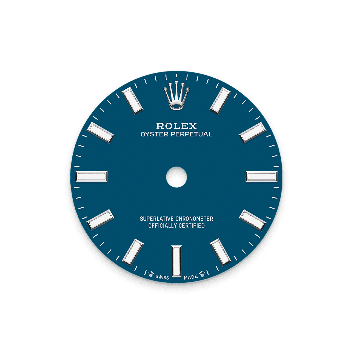 Unworn 2025, Rolex Oyster Perpetual, Oystersteel, 28mm, Blue dial, Domed Oyster, Ref# 276200-0011, box and papers - Image 2