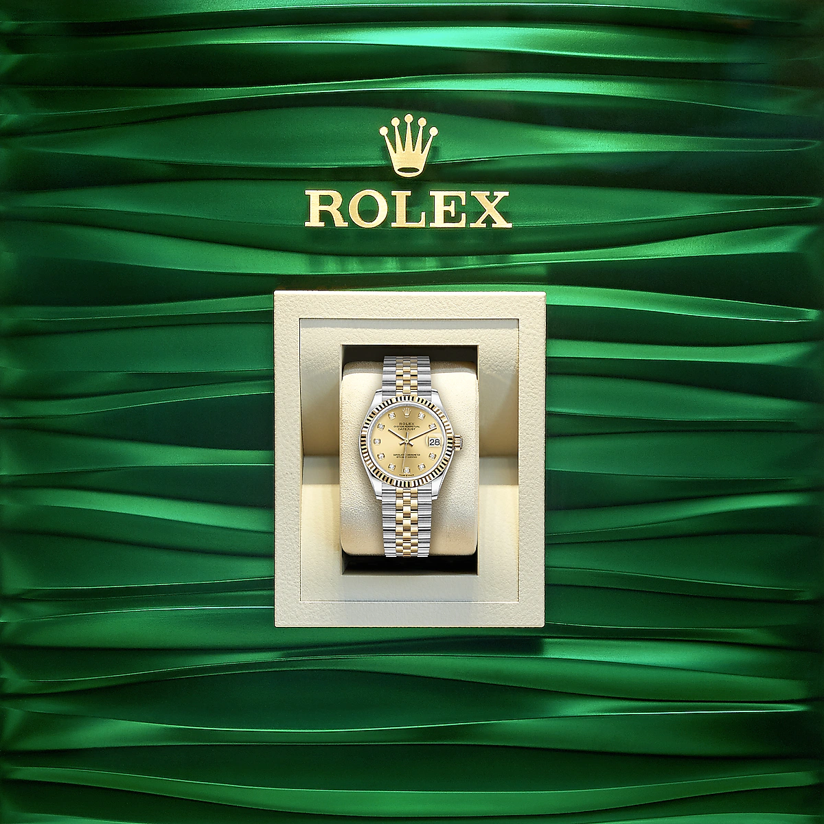 Rolex Datejust 31, Oystersteel and 18k Yellow Gold, Ref# 278273-0026 - Image 5