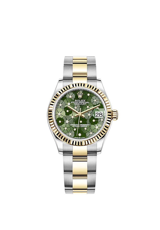 Rolex Datejust 31mm, Oystersteel and 18k Yellow Gold and Diamonds, Ref# 278273-0031 - Image 2