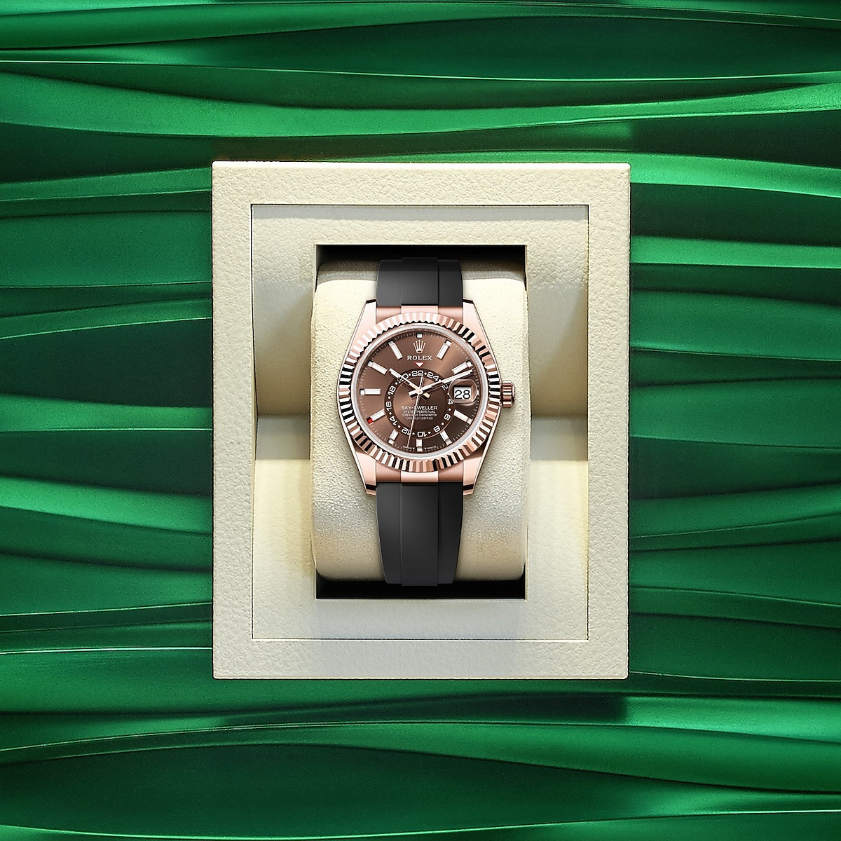 Rolex Sky-Dweller, 42mm, 18k Everose Gold, Ref# 336235-0002 - Image 5