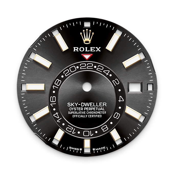 Rolex Sky-Dweller, 42mm, Oystersteel and 18k Yellow Gold, Black, Oyster, Ref# 336933-0003 - Image 2