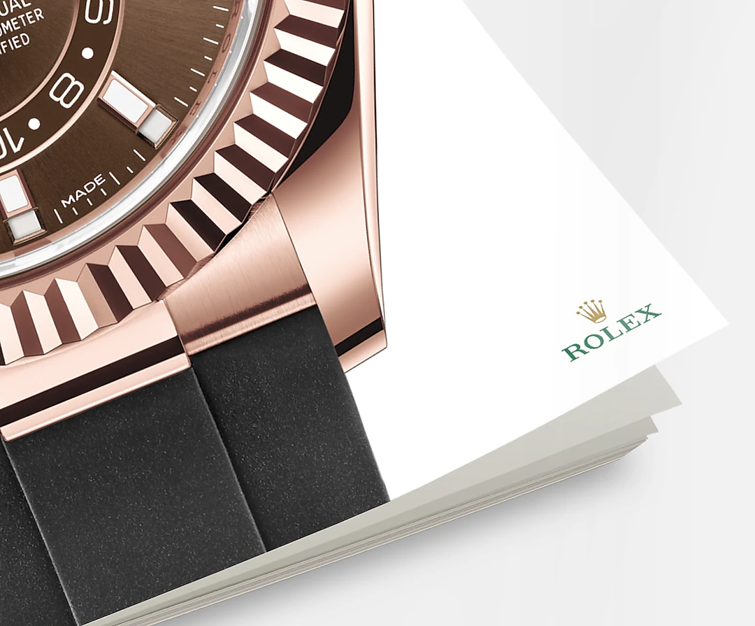 Rolex Sky-Dweller 42mm, 18k Everose Gold, Oysterflex, Ref# 326235-0005 - Image 5