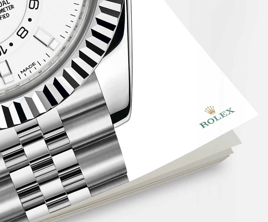 Rolex Sky-Dweller 42mm, Oystersteel and 18k White Gold, Ref# 326934-0002 - Image 5