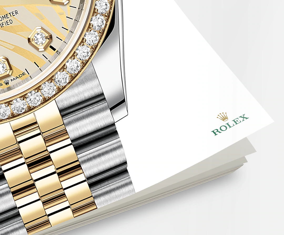 Rolex Datejust 36mm, Oystersteel and 18k Yellow Gold, Ref# 126283rbr-0029 - Image 5