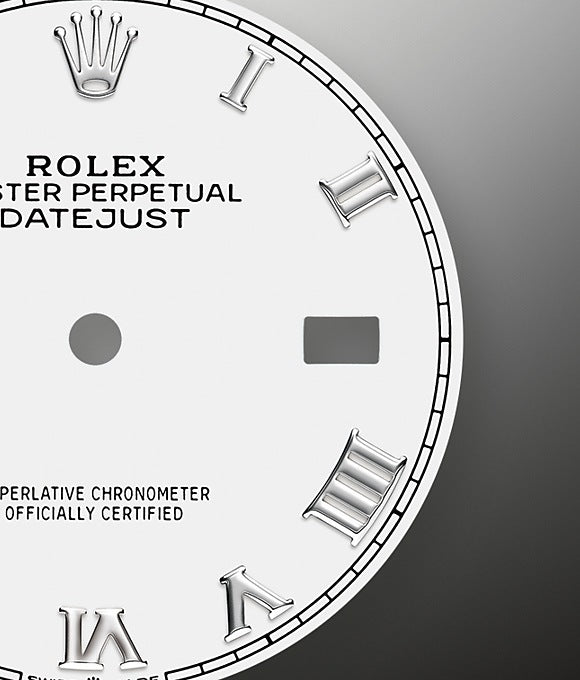 Rolex Datejust 36 Oystersteel and white gold Ref# 126284RBR-0017 - Image 2