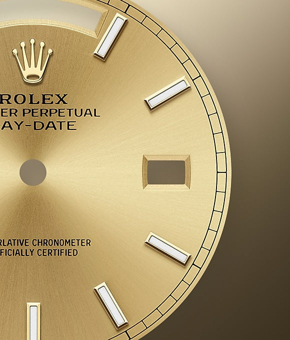 Rolex Day-Date 40 Yellow gold Ref# 228348RBR-0008 - Image 2