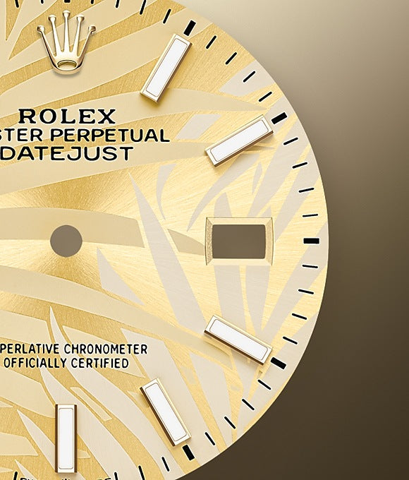 Rolex Datejust 36 Oystersteel and yellow gold Ref# 126283RBR-0023 - Image 2