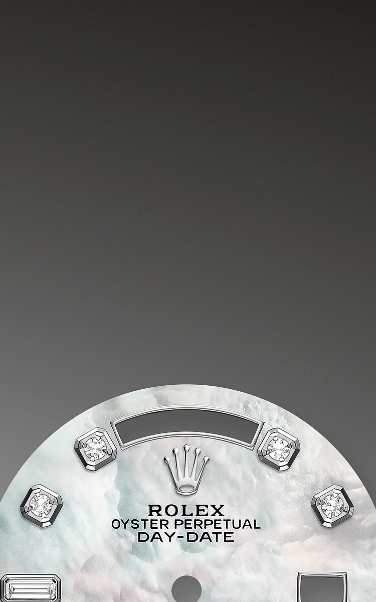 Rolex Day-Date 36 White gold Ref# 128239-0007 - Image 2