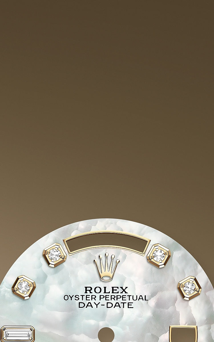 Rolex Day-Date 36 Yellow gold Ref# 128348RBR-0017 - Image 2