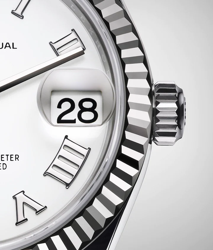 Rolex Datejust 31, Oystersteel and 18k White Gold, Ref# 278274-0009 - Image 4