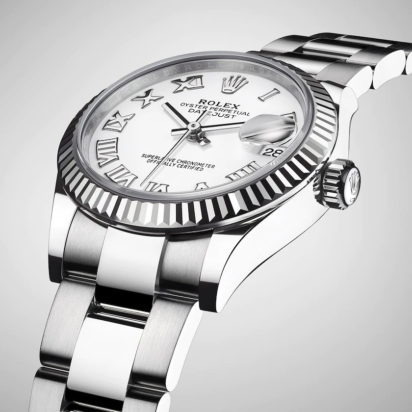 Rolex Datejust 31, Oystersteel and 18k White Gold, Ref# 278274-0009 - Image 5