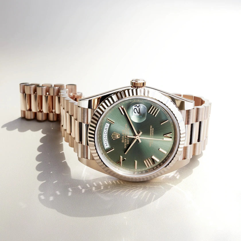 Rolex Day-Date 40 Everose gold Ref# 228235-0025 - Image 3