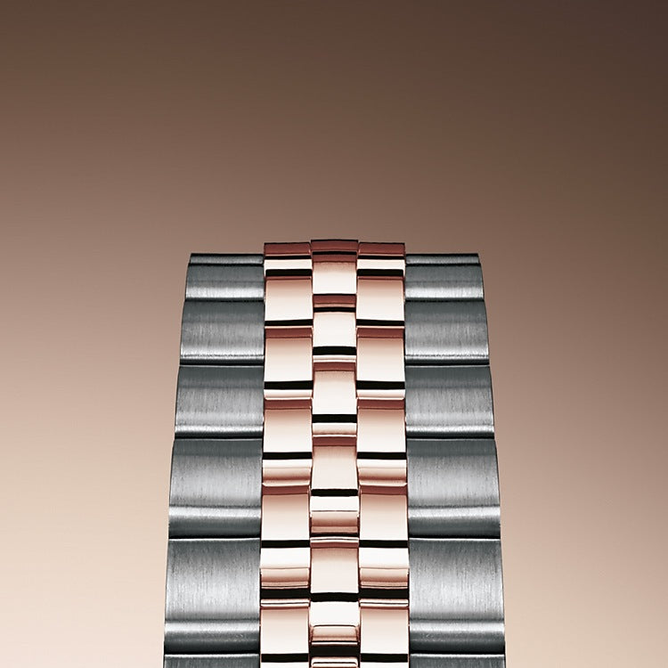 Rolex Lady-Datejust 28, Oystersteel and 18k Everose Gold, Ref# 279171-0027 - Image 4