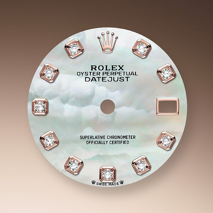 Rolex Lady-Datejust 28, Oystersteel and 18k Everose Gold, Ref# 279381RBR-0014 - Image 2