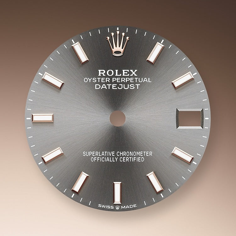 Rolex Datejust 31, Oystersteel, 18kt Everose Gold and diamonds, Ref# 278381RBR-0017 - Image 2