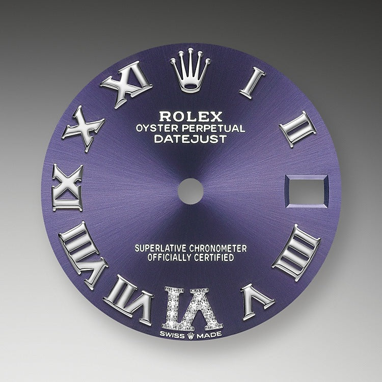 Rolex Datejust 31, Oystersteel, 18kt White Gold and diamonds, Ref# 278344RBR-0027 - Image 2