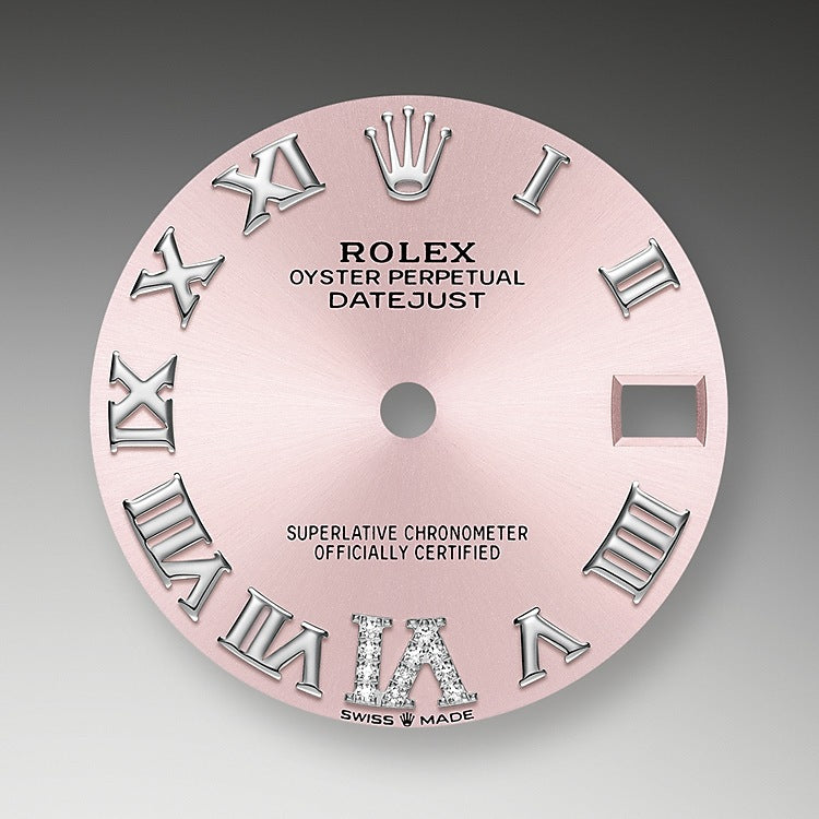 Rolex Datejust 31, Oystersteel, 18kt White Gold and diamonds, Ref# 278384RBR-0027 - Image 2