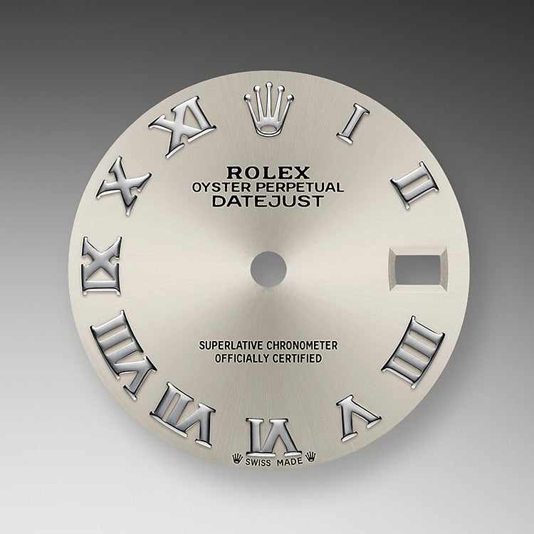 Rolex Lady-Datejust 28, Oystersteel and 18k White Gold, Ref# 279174-0007 - Image 2