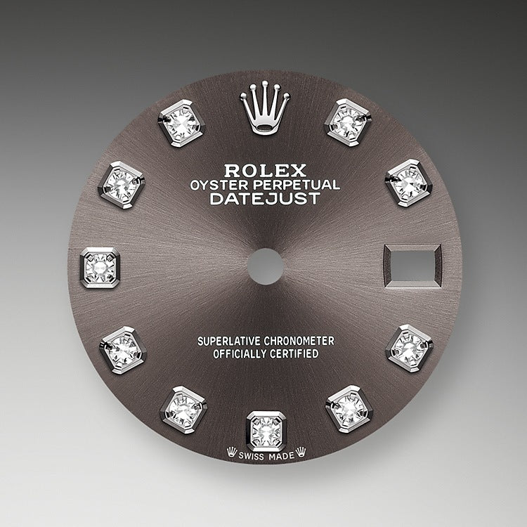 Rolex Lady-Datejust 28, Oystersteel and 18k White Gold, Ref# 279174-0015 - Image 2