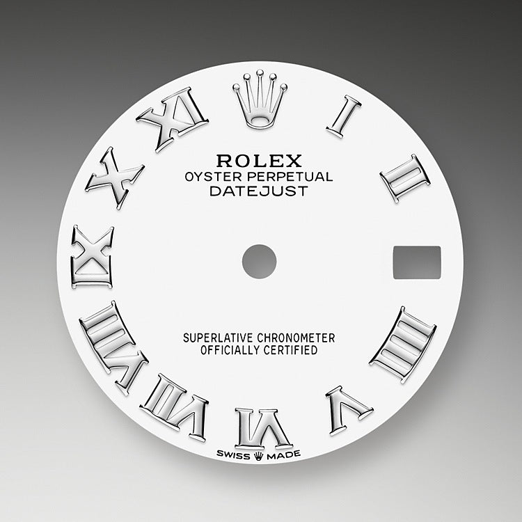 Rolex Datejust 31, Oystersteel, 18kt White Gold and diamonds, Ref# 278344RBR-0011 - Image 2