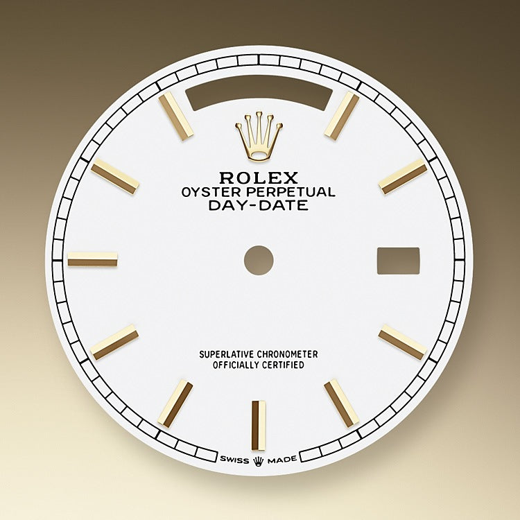 Rolex Day-Date, 36mm, 18k Yellow Gold, Ref# 128348rbr-0047 - Image 3