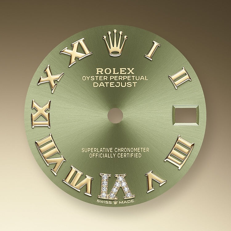 Rolex Datejust 31, Oystersteel, 18kt Yellow Gold and diamonds, Ref# 278383RBR-0015 - Image 2