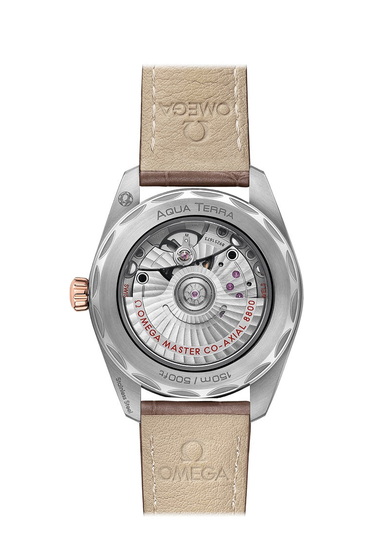 Omega Seamaster AQUA TERRA 150M CO‑AXIAL MASTER CHRONOMETER LADIES' Ref# 220.23.38.20.06.001 - Image 2