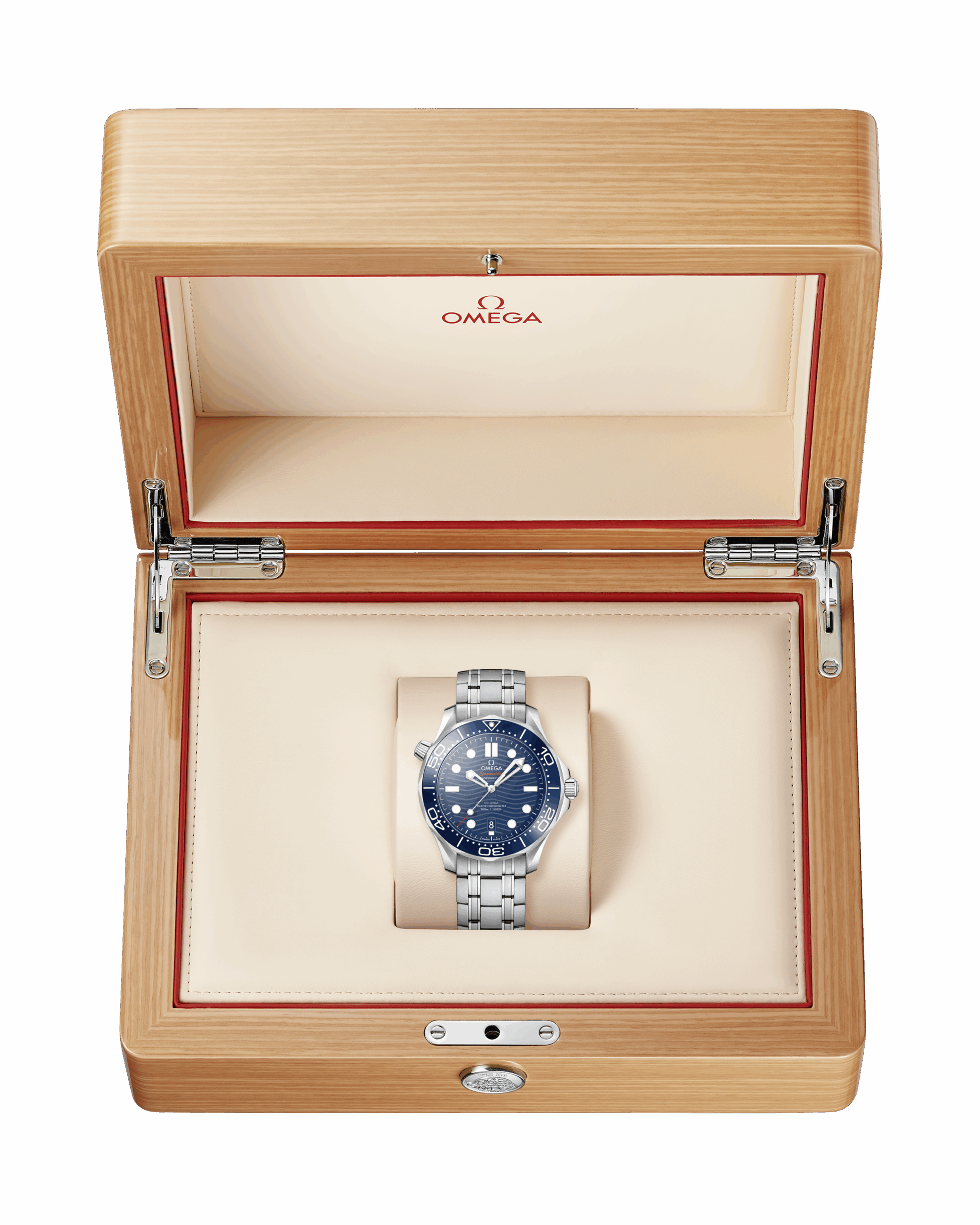 Omega Seamaster DIVER 300M CO‑AXIAL MASTER CHRONOMETER Ref# 210.30.42.20.03.001 - Image 9