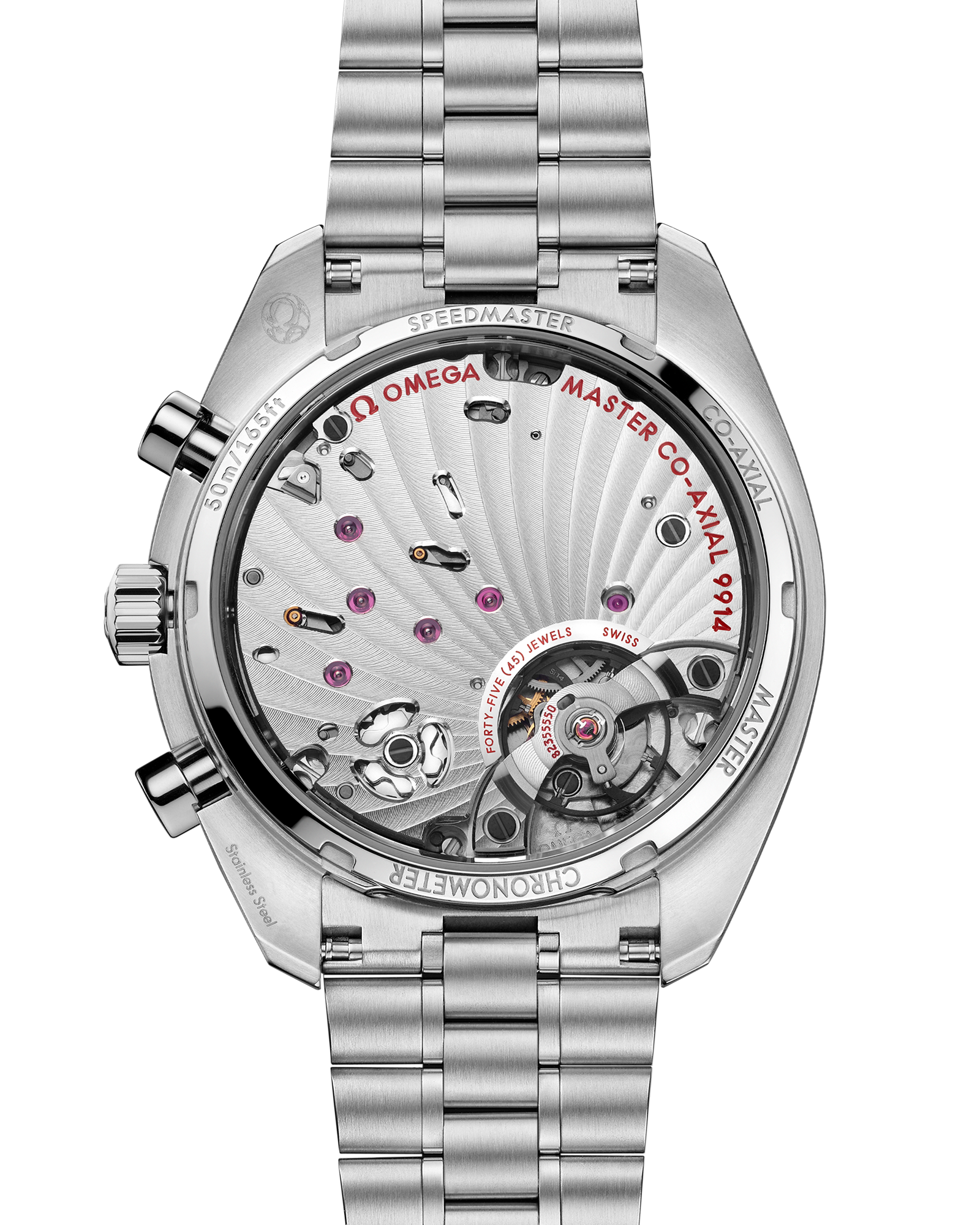 Unworn, Omega Speedmaster Moonphase, Stainless Steel, Chronograph, 43 mm, Ref# 304.30.43.52.06.001, box and papers - Image 4