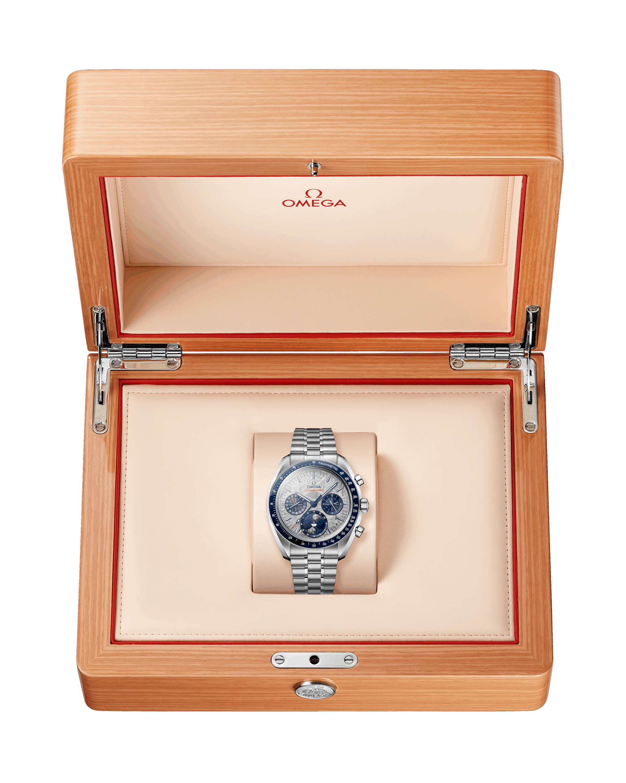 Unworn, Omega Speedmaster Moonphase, Stainless Steel, Chronograph, 43 mm, Ref# 304.30.43.52.06.001, box and papers - Image 5